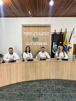 Nova mesa diretora para o ano de 2026